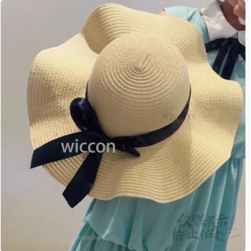 Anime Ai Haibara Cosplay Costume Comic Con Summer Dress BLUE Swimsuit Hat Full Set Wigs Women Girls Halloween Party Handmade