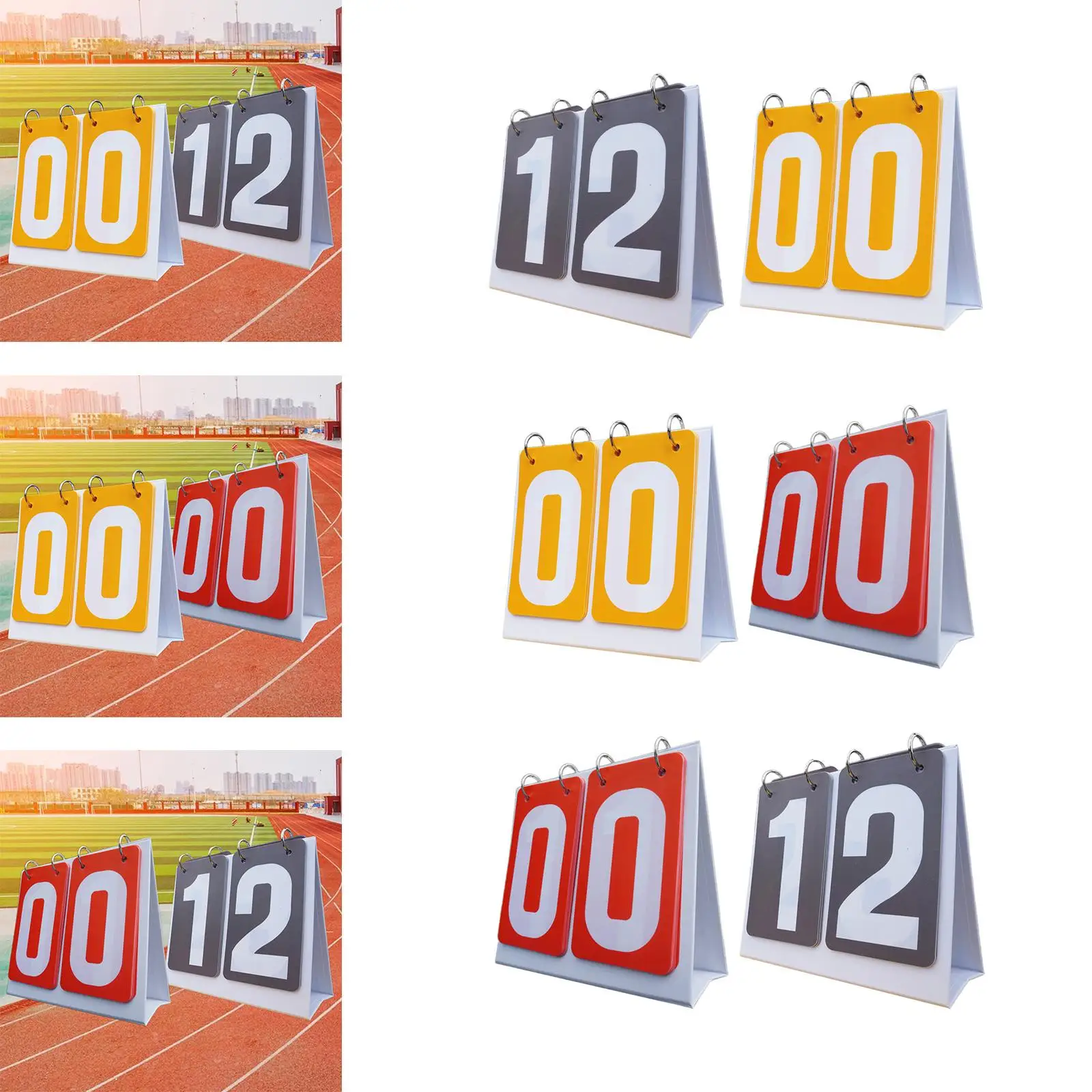 قطعتان من زعانف النتائج الرياضية المتعددة للألعاب الخارجية