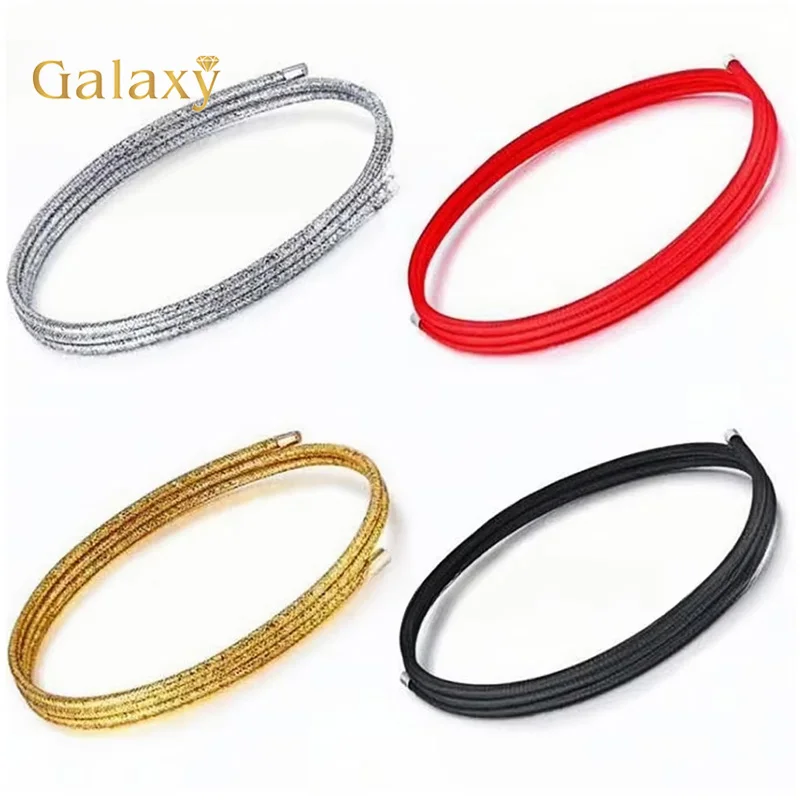 Wholesale Multicolor Magnet Magnetic Rope Adjustable Milan Rope Bracelet Necklace Automatic Magnetic DIY Jewelry Making Findings