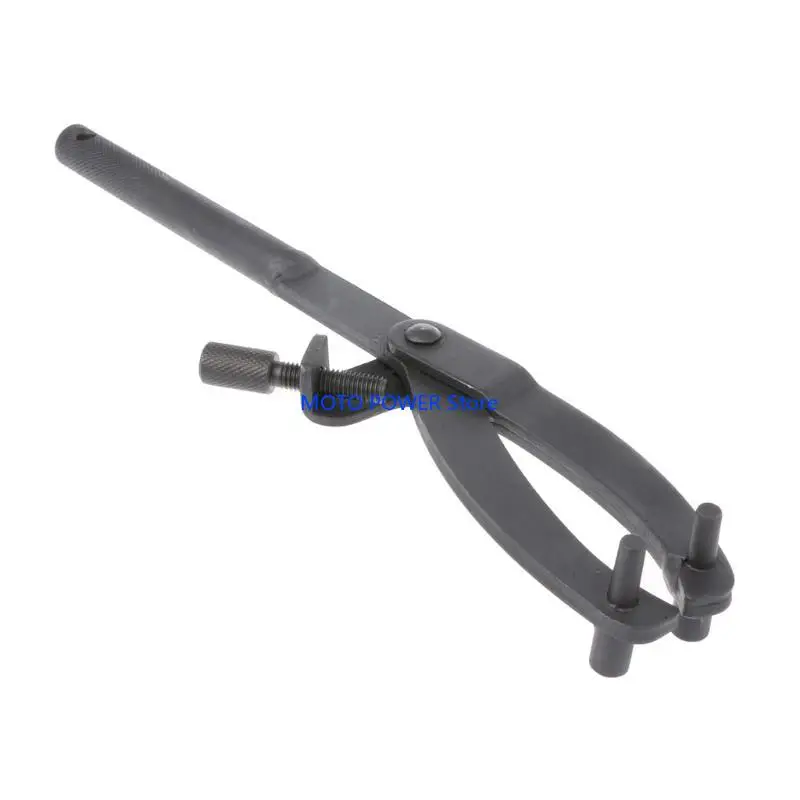 

G7ND Universal Motorcycle Dirt Pit Bike Adjustable Pulley Holder Spanner For Flywheel & Clutch Tools Fan Clutch Removal Tools