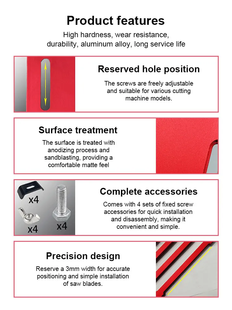 Carpentry Adjustable Cutting Wood Board Bracket Universal Base Plate for Marble Machine Handheld-saw Quick Positioning Bracket