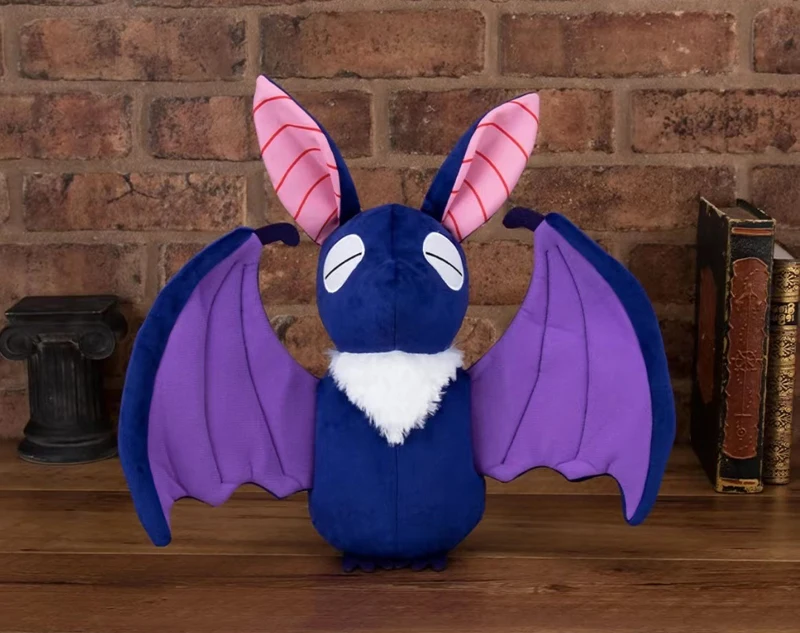 Cute Japan Anime The Vampire Dies in No Time Draluc Dralc Hanaikimaru Bat Big Plush Stuffed Cosplay Doll Toy 45cm Kids Gifts