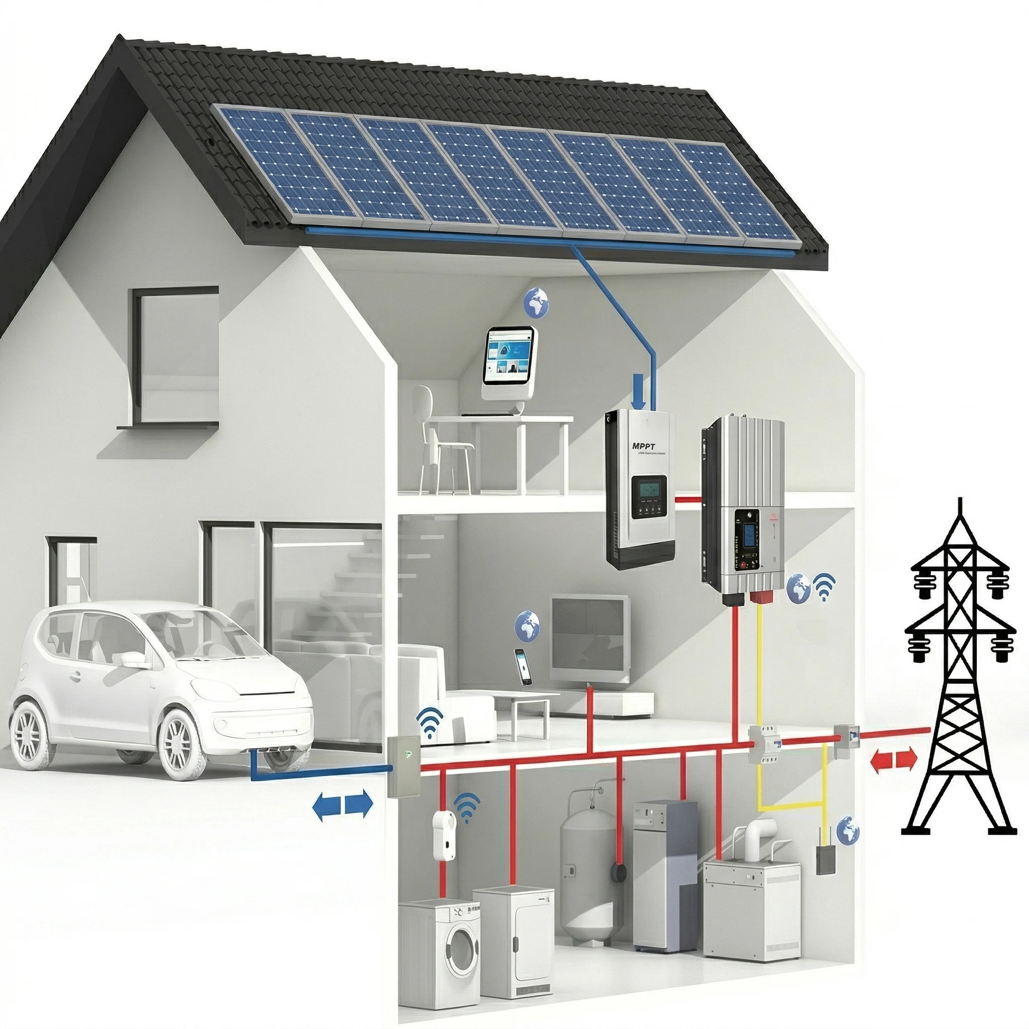 11.8kw Cap Efficient Hybrid So - огляд і ціна Renewable Energy Use