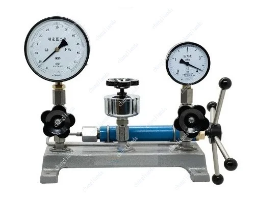 YW-60 600Bar Portable Sturdy and Durable Pressure Test Pump Pressure Gauge Calibrator