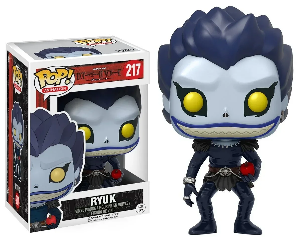 Funko POP Animation Death Note Light 216# L with Cake 219# 218 RYUK 217# Action Figure Collection Model Toys for Birthday Gifts