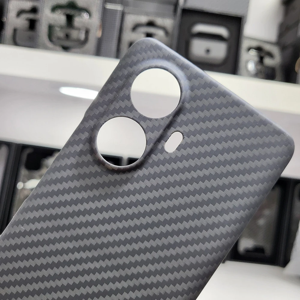 YTF-carbon real carbon fiber case  Realme 10 Pro+ case aramid fiber Ultra-thin anti-drop Realme 10Pro+ cover.