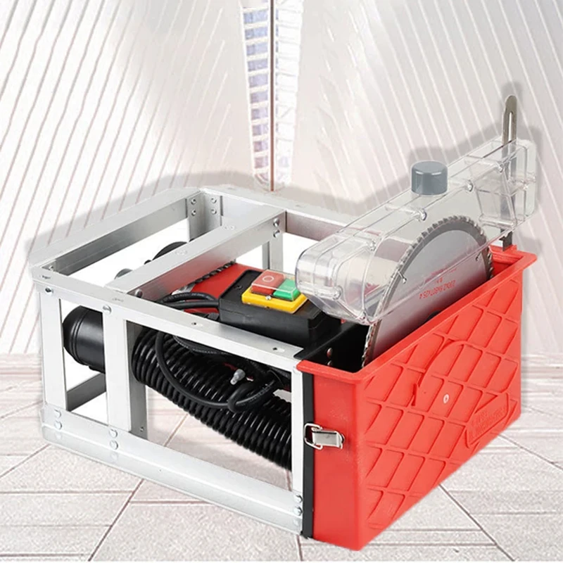 Dust-Free Woodworking Saw; Professional 9-Inch Precision Table Saw; Drywall Cutter; Inverted Electric Saw; Small Household Panel