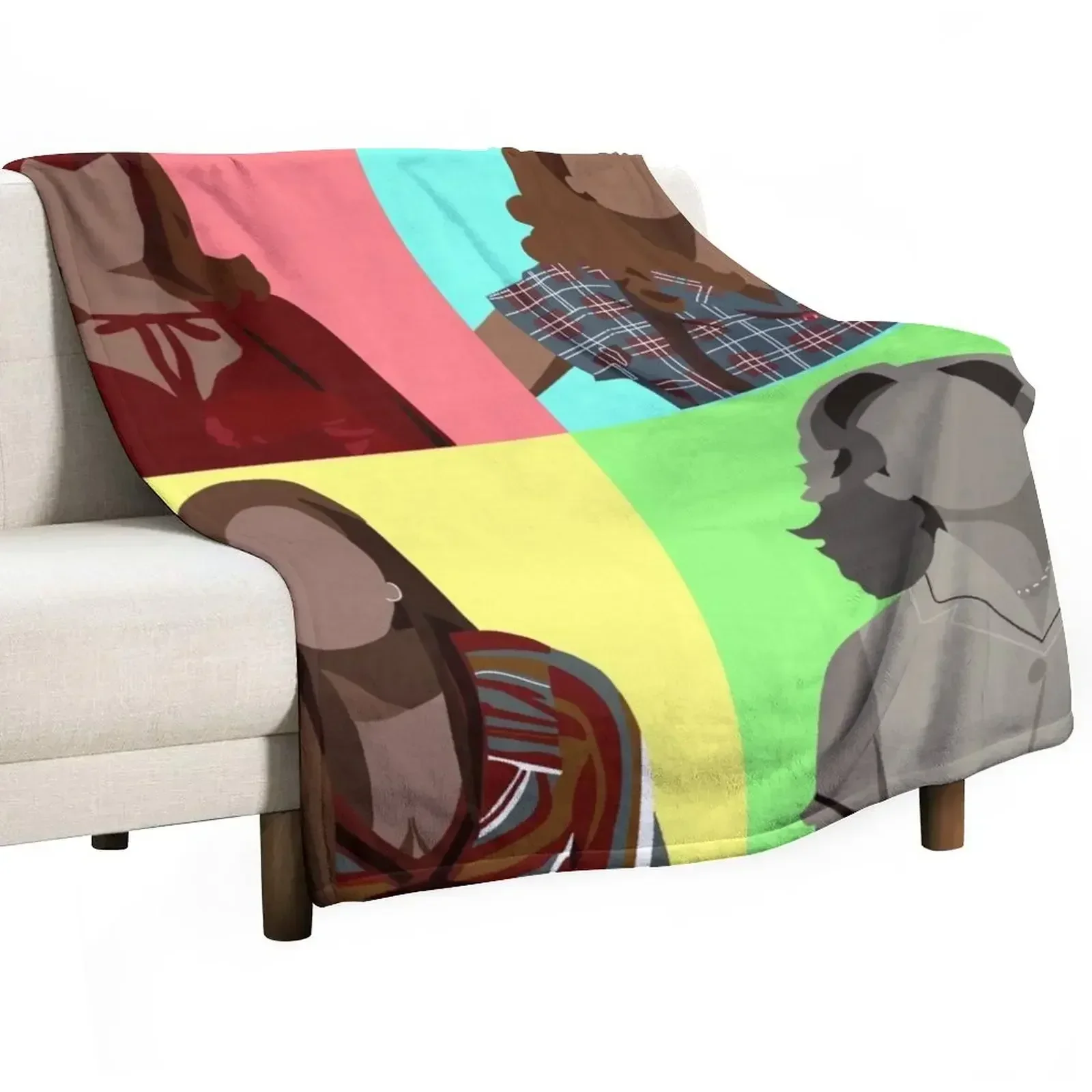 Four Realities Throw Blanket Luxury wednesday Decorative Sofa Baby Sofa Throw Sleeping Bag Blankets