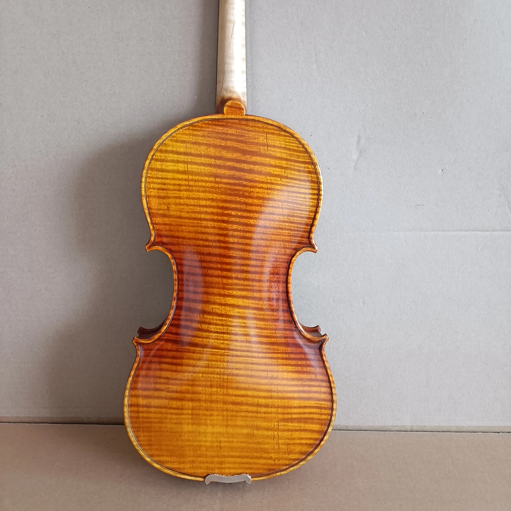 Strong tone Guarneri model Handmade Violin 4/4 Italian retro Oil varnish Maple Violin professional Musical Instruments with case