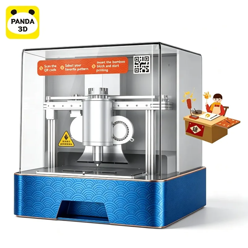 Professional 3D Sugar Painting Printer Automatic FDM Food Grade Desktop Food 3d Printer Machine Street Business Events DIY Kids