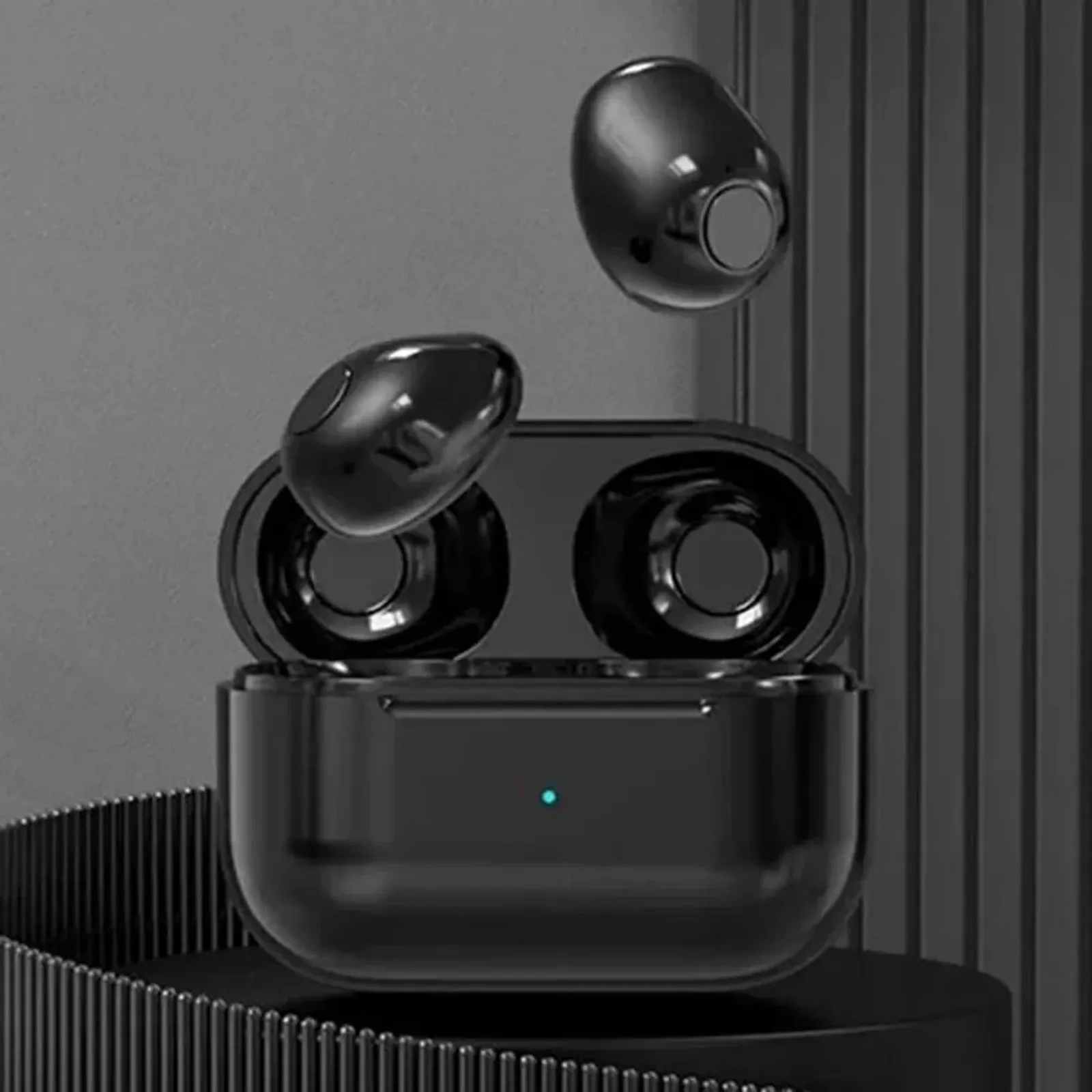 

Беспроводные наушники Bluetooth 5.2, 10 часов работы, чехол на 950 мАч, водонепроницаемость IP5, сенсорное управление, миниатюрные, легкие, удобные для сна