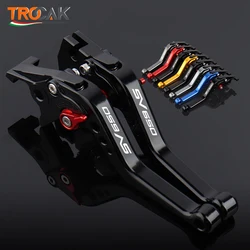 Motorcycle Accessories For SUZUKI SV650/X SV 650 2016 2017 2018 2019 2020 2021 2022 2023 Short Adjustable Brake Clutch Levers