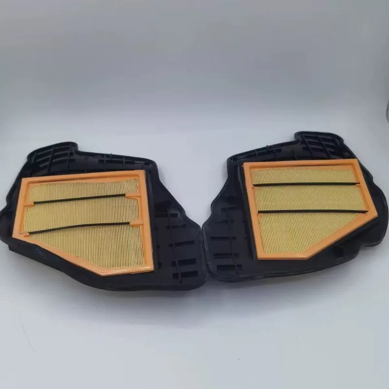 2PCS High quality Air Filter 13717577458 13717577457 For BMW N63 F07 GT F10 550 F02 750 X5 X6