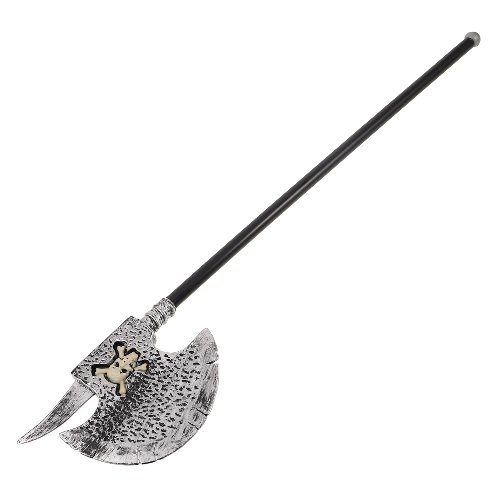 

Plastic Halloween Axe Realistic Skull Design Lightweight Durable Versatile Use Decoration Party Accessories Cosplay Props