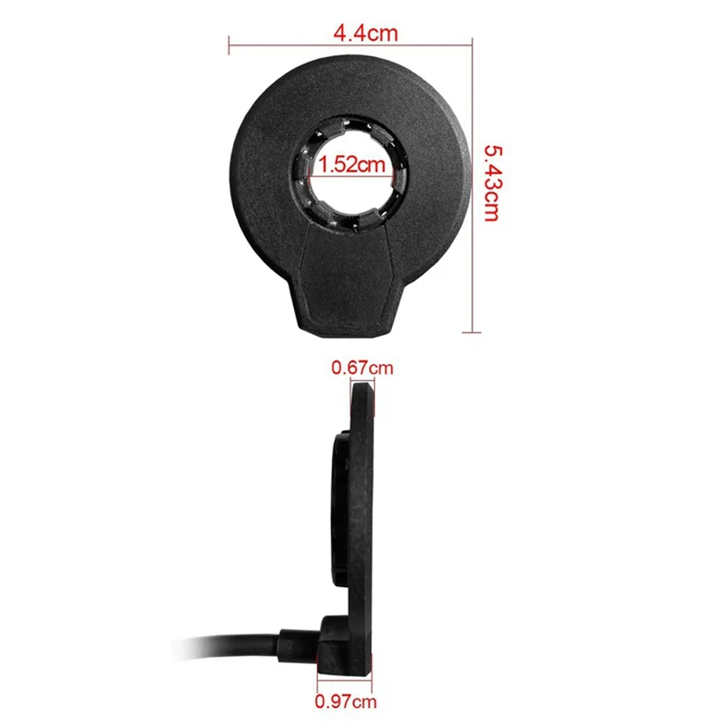 Capteur de puissance magnétique pour vélo électrique, capteur d'assistance à la pédale PAS F-12L 12 aimants pour les touristes Capteurs Hall Connecteur SM