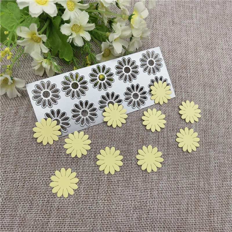 Floret Flowers Frame Metal Cutting Dies Stencils For DIY Scrapbooking Decorative Embossing Handcraft Template