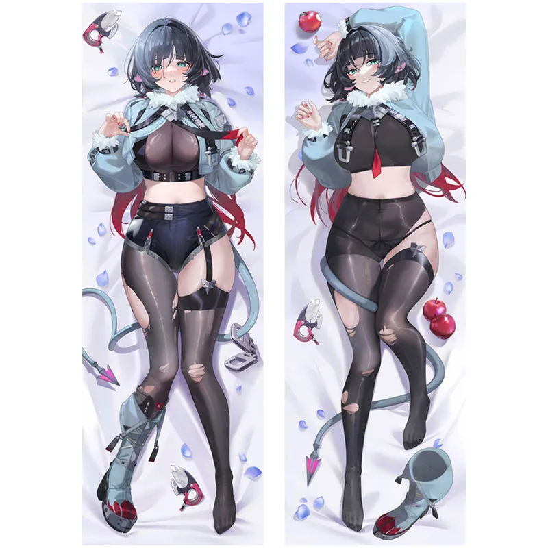 حار أنيمي لعبة Zenless منطقة صفر جين دو لوسيانا إيفلين Dakimakura كيس الجسم عناق وسادة تغطي لهدايا الطلاب أوتاكو ميرش