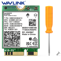 WAVLINK WiFi 6/7 Wireless Card 5400/8774Mbps Tri-Band BE200 M.2 NGFF Network Module with Bluetooth 5.4 Support Windows 10/11