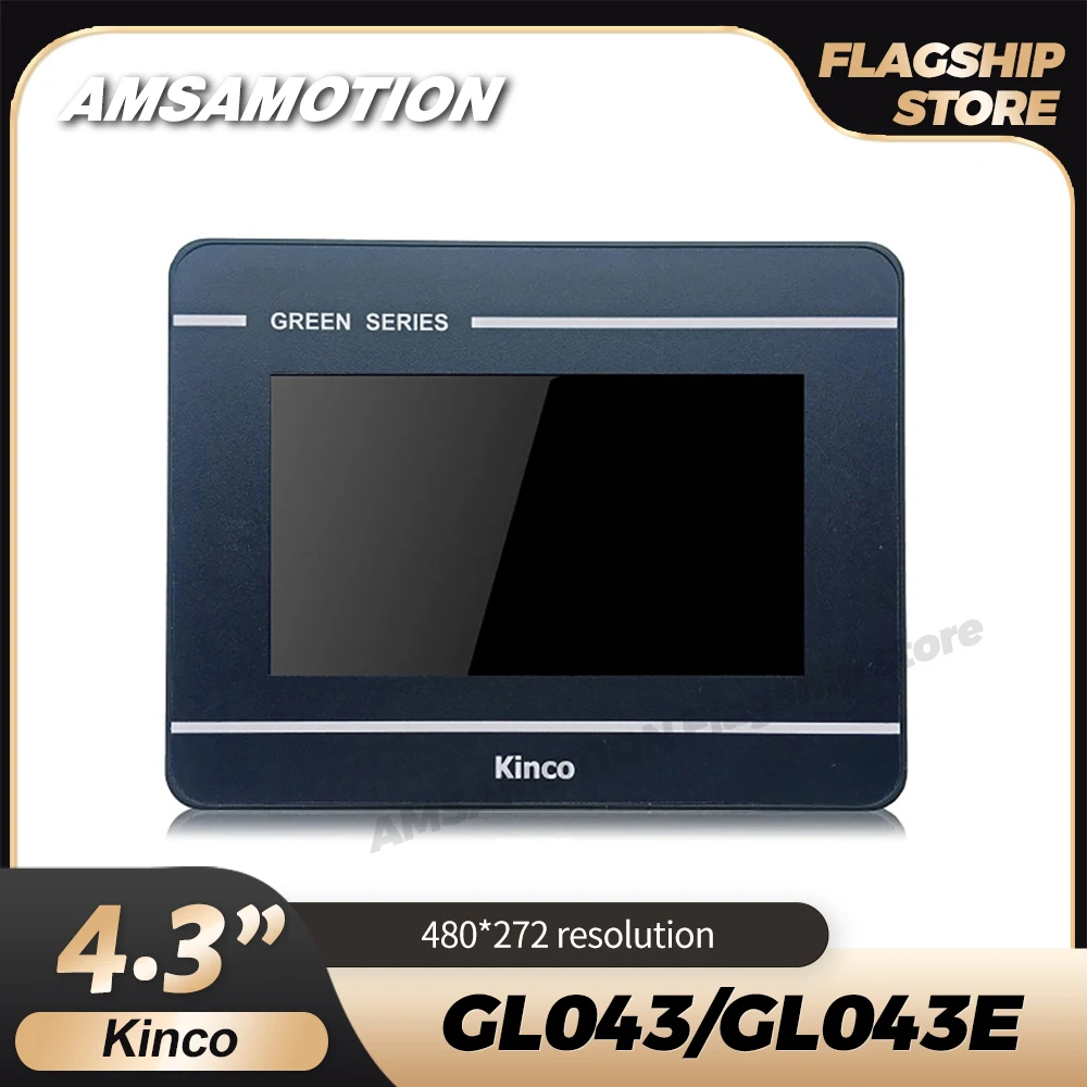 

4.3'' Inch Kinco Green Series GL043 GL043E HMI 480*272 Ethernet Port Human Machine Interface Touch Panel Screen USB Host