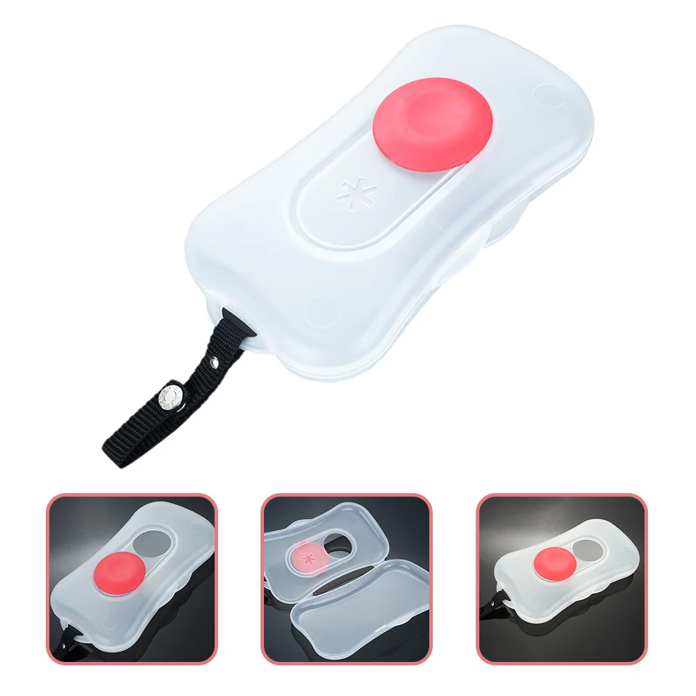 Dispensador de lenços umedecidos para bebês, portátil, caixa de armazenamento reutilizável para viagem ao ar livre, carrinho de pendurar, conveniente, suporte de tecido molhado