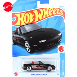 Original Mattel Hot Wheels Car 1/64 C4982 Diecast '91 Mazda Mx-5 Miata Vehicle Model Toys for Boys Collection Birthday Fun Gift