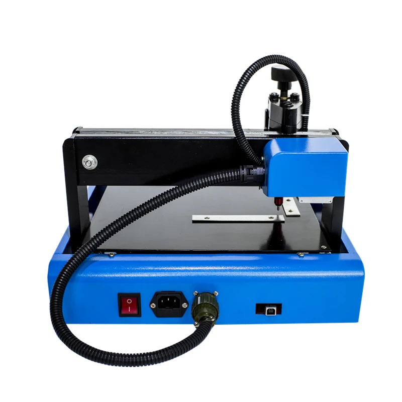 Portable smart metal nameplate marking machine Stainless steel metal marking machine cutting plotter code machine 3020 2015