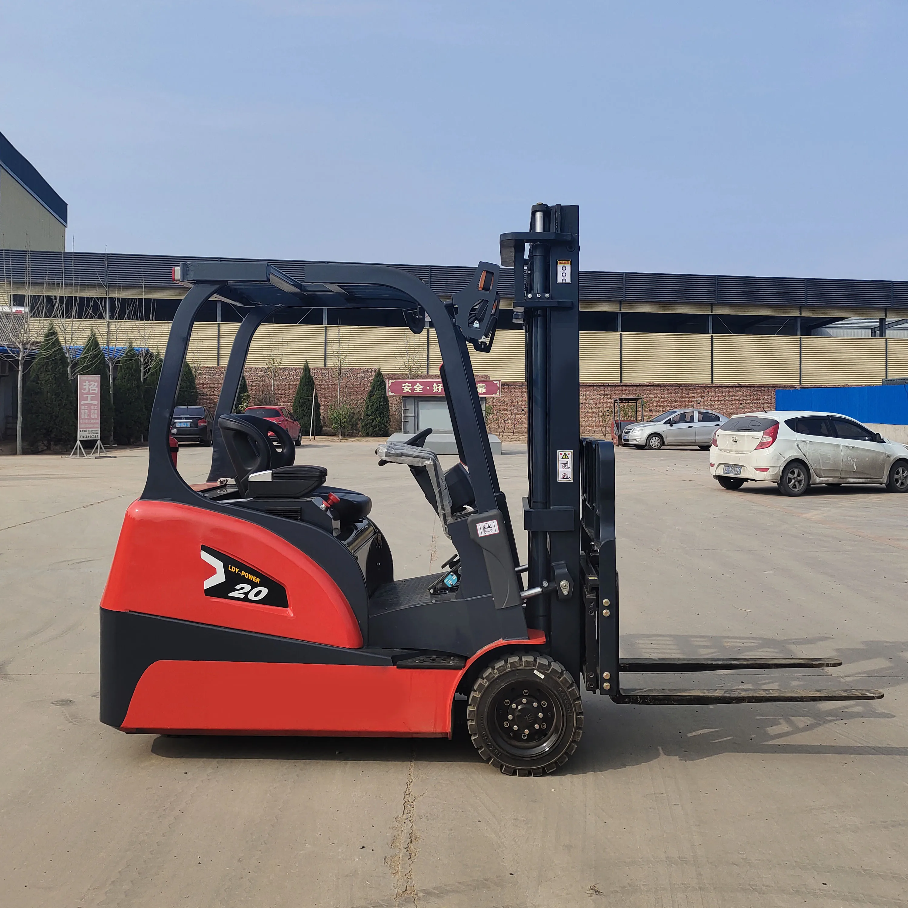 

【Hot】2 Ton Electric Forklift 3000kg Full Electric Forklift Stacker Pallet Stacker Chinese Factory on Sale