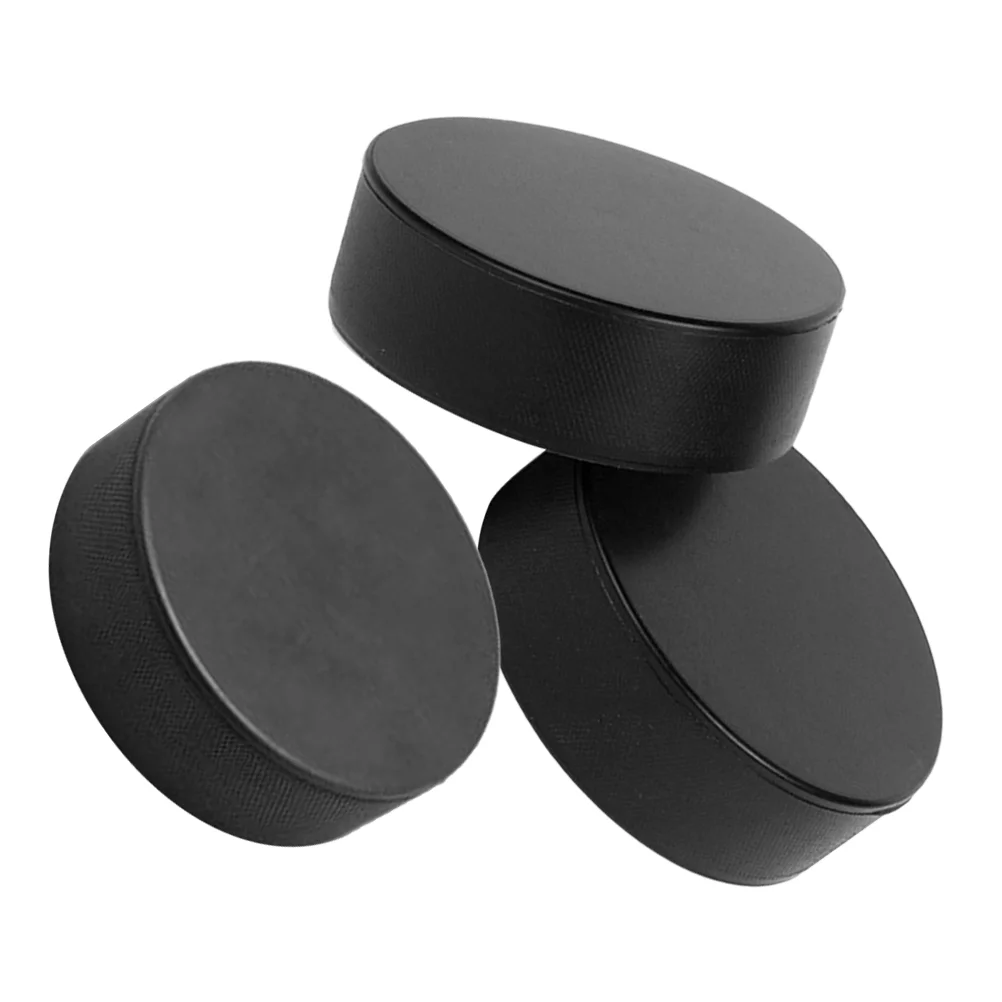 

3 Pcs Hockey Training Supplies Puck Classic Balls for Practicing Practical Ice Parts Multi-function