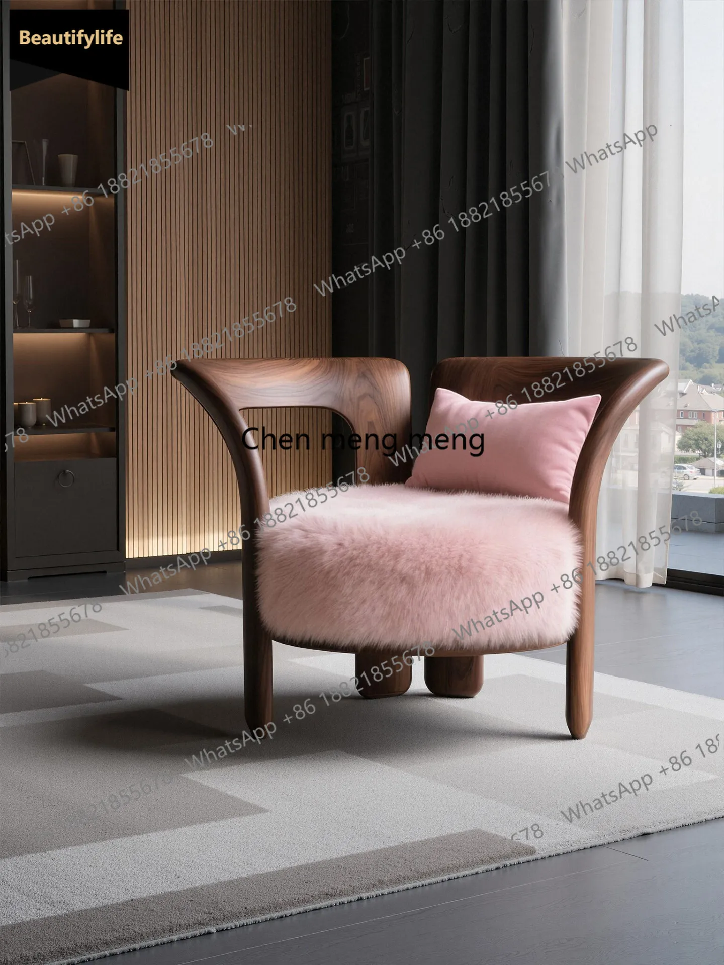 

Кресло-софа B567 в средневековом стиле, кресло-лепесток для гостиной, одноместное кресло для отдыха из массива дерева, индивидуальный дизайн в стиле Сун, ясеневое дерево