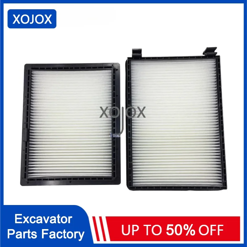 XOJOX For Doosan daewoo dh dx Excavator DX380 420 460 480 500 520-9C Air Conditioning Filter Filter Screen Accessories