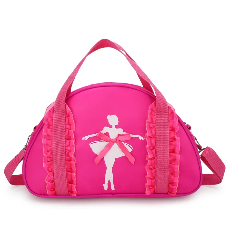 New Toddler Girls Ballet Dancing Dress Backpack Kids Training and Competition Dance Shoes Handbag School Girl Messenger Bag