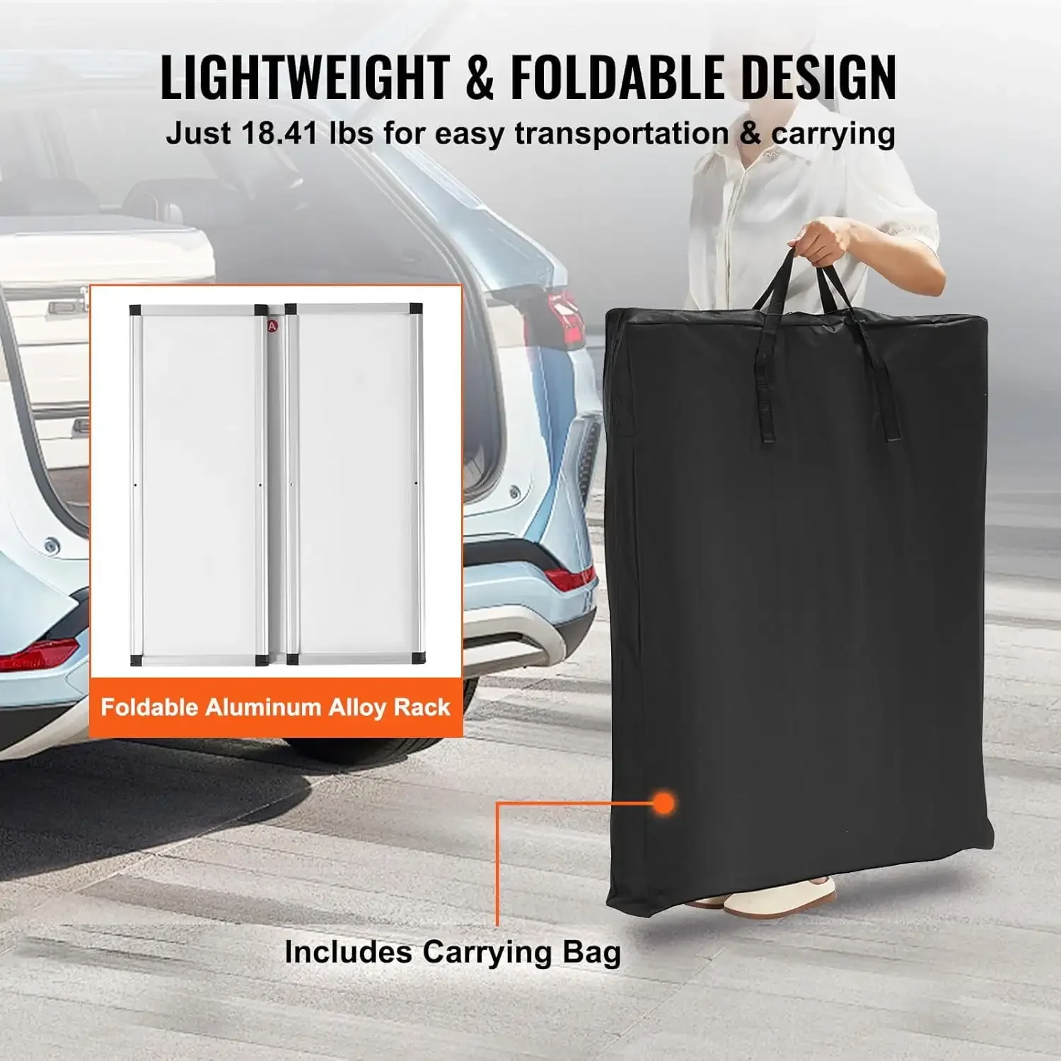 Counter Table, Portable Tradeshow Podium Table, 30.91" x 14.96" x 71.46", Display Exhibition Counter Stand Booth Fair with Wall