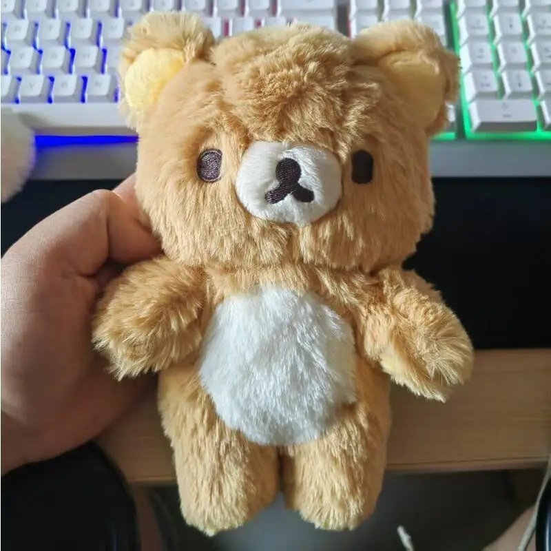 20 سنتيمتر Rilakkumas أفخم دمية سوبر لينة Kawaii الكرتون الدب لطيف رقيق محشوة ألعاب حيوانات غرفة ديكور الاطفال عيد ميلاد هدية الكريسماس
