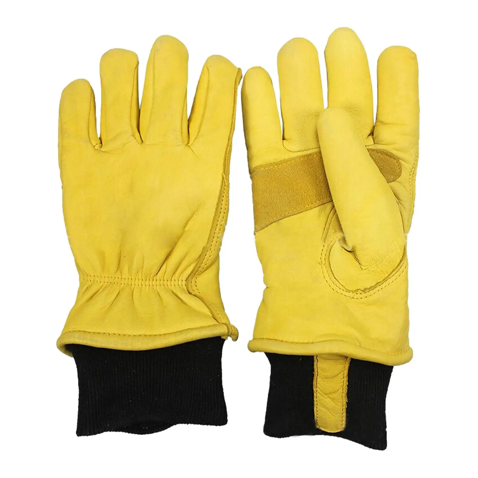 2x Work Gloves Insulated Comfortable Heavy Duty Windproof Warm Gloves for Running Camping Driving Cold Weather Now Shoveling