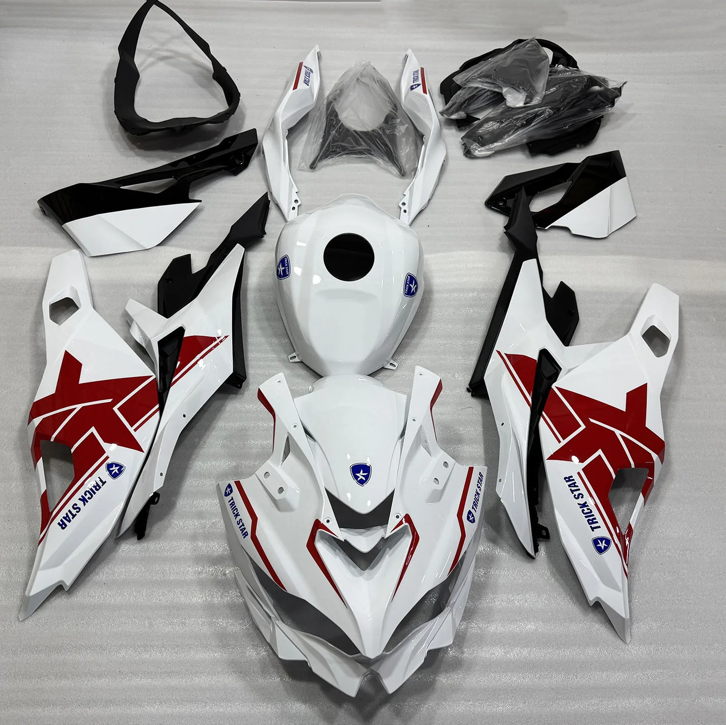 

Motorcycle Fairings Parts for ZX-25R ZX4RR ZX-4RR 2019-2024 Moto Fairing Kit ZX25R ZX 25R 4RR 19-24 Bodywork Cowl Shell White