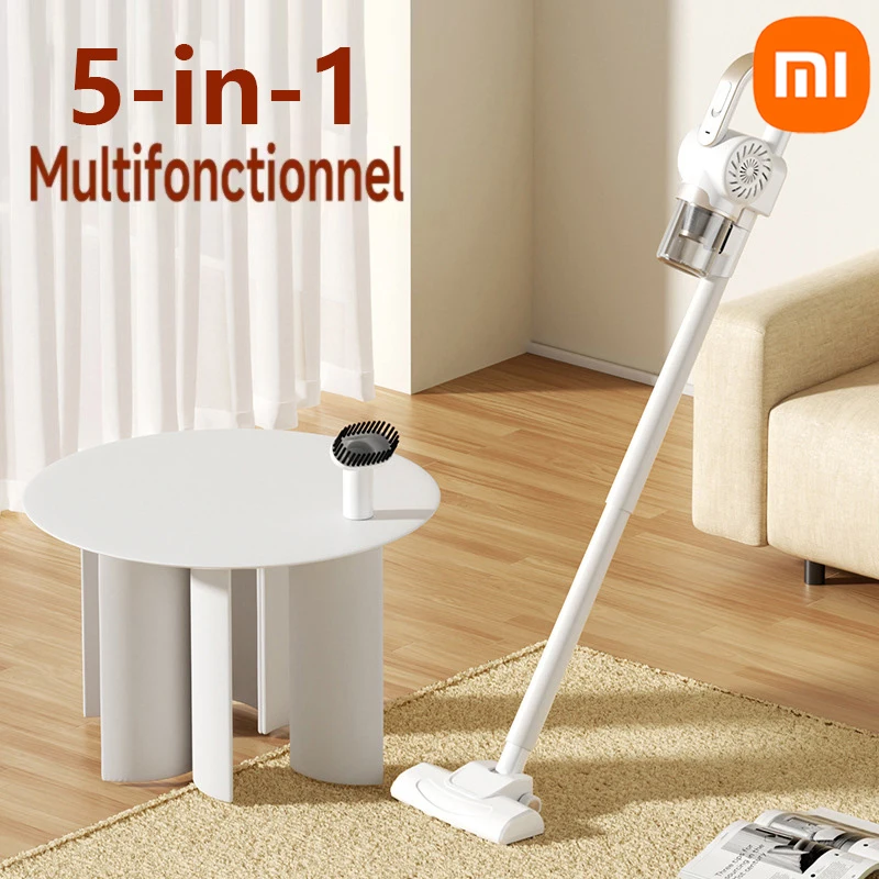 Xiaomi 5-in-1 Wireless Handheld Vacuum Cleaner Cordless Air Gun Chargeable Auto Vacuum for Smart Home Pet Mini Vacuum Cleaner