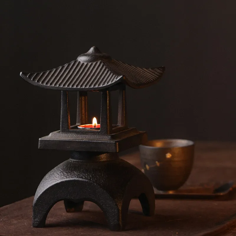 Accessories Incense Burner Luxury Aromatic Sandal Wood Incense Burner Buddhist Interior Ceramic Porta Incienso Home Fragrance