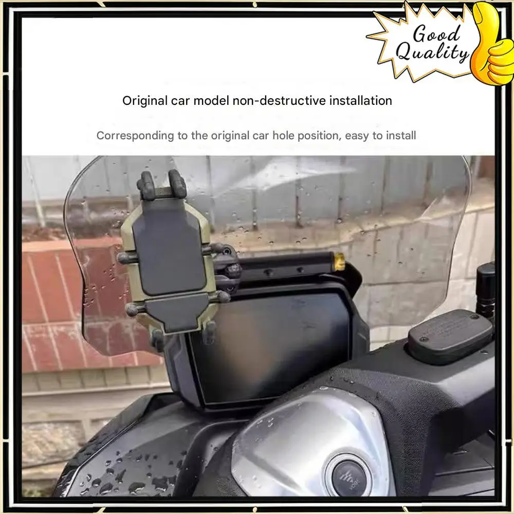 

For VOGE SR4MAX modified expansion bracket navigation mobile phone bracket front windshield expansion rod accessories