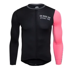 Go Rigo Go Long Sleeves Cycling Jersey 2022 Team Bicycle Cycling Men's Mtb Ciclismo Spring And Autumn Sun Protection Clothing