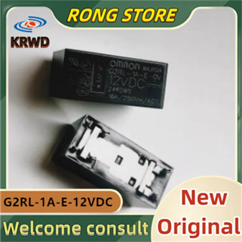 10PCS G2RL-1A-E-12VDC New original  G2RL-1A-E G2RL-1A-E-CV DC12V DIP-6