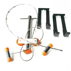 Compound Bow Press and L Brackets Package, Simple and Convenient Bow Opening Device, Metal Archer Bow Accessories