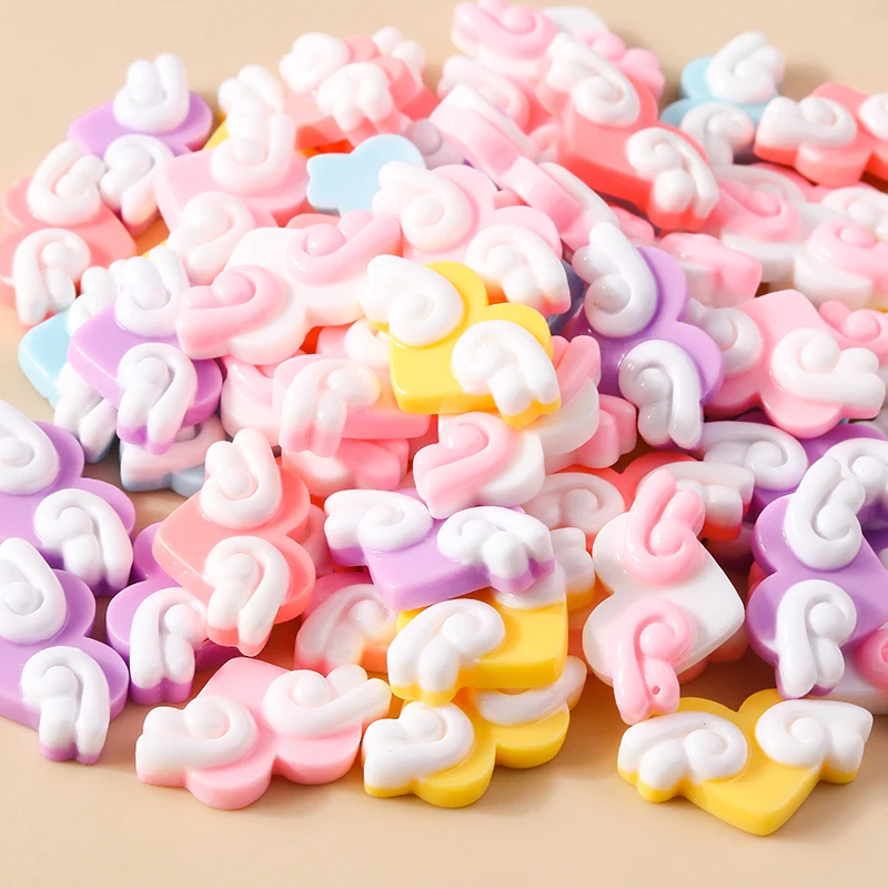 15 Uds. De bonitos dijes de corazón de amor, cabujones de resina con parte posterior plana para hacer joyería DIY, pinzas para el pelo para niñas y niños, decoración artística de uñas