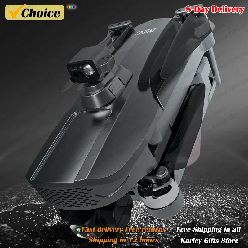 

New L109 PRO MAX GPS Drone 4K Professional 3-Axis Gimbal HD Dual Camera Brushless Motor Christmas New Year Gift