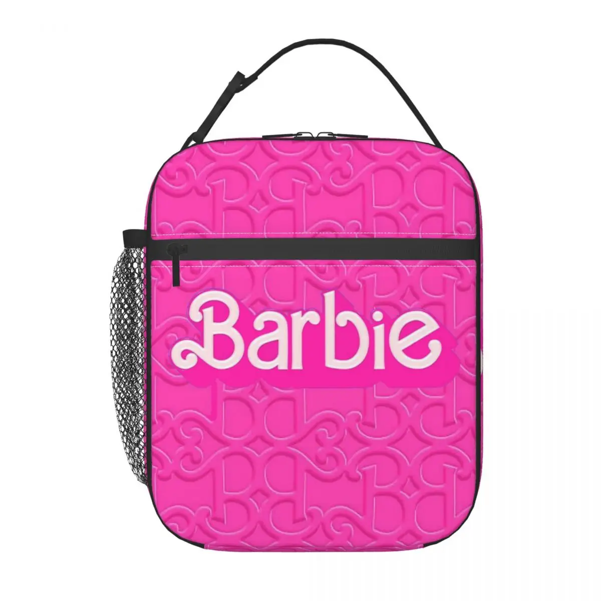 Custom Anime Barbies Lunch Bag Thermal Cooler Insulated Lunch Box for Work Office Picnic Food Portable Tote Bags