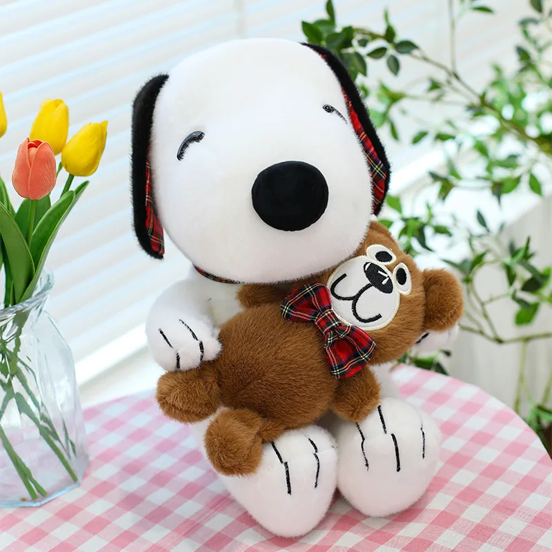 

Miniso Cute Cartoon Snoopy Large-size Jerry Plush Pillow Doll Cute Doll Birthday Gift Plush Toy Christmas Pillow Small Gift
