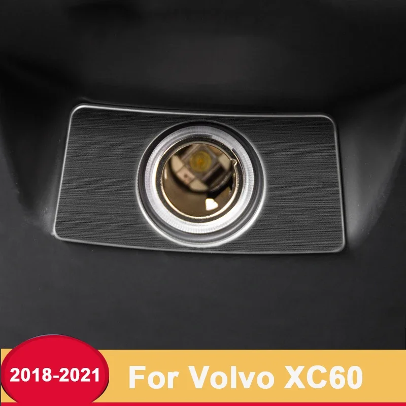 

Для Volvo XC60 2018-2020 2021 2022 2023 2024 2025 салон автомобиля прикуриватель USB-порт отделка блестки крышка наклейка аксессуары