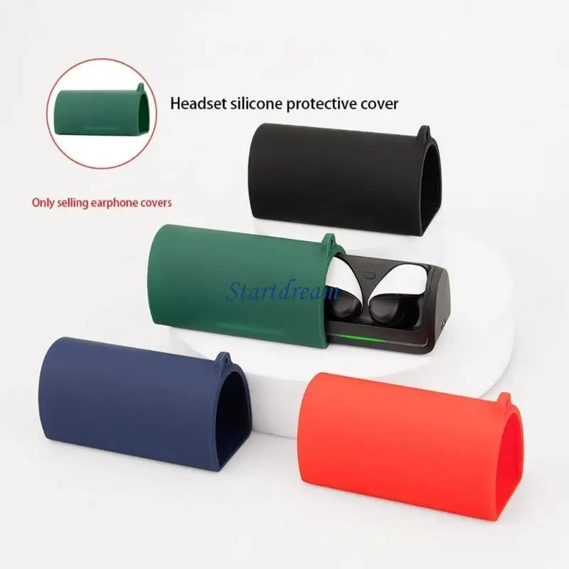 Headphone Silicone Protective Case Compatible for Pulse Explore Cover Shockproof Shell Washable Housing Anti Dust Sleeve K92C