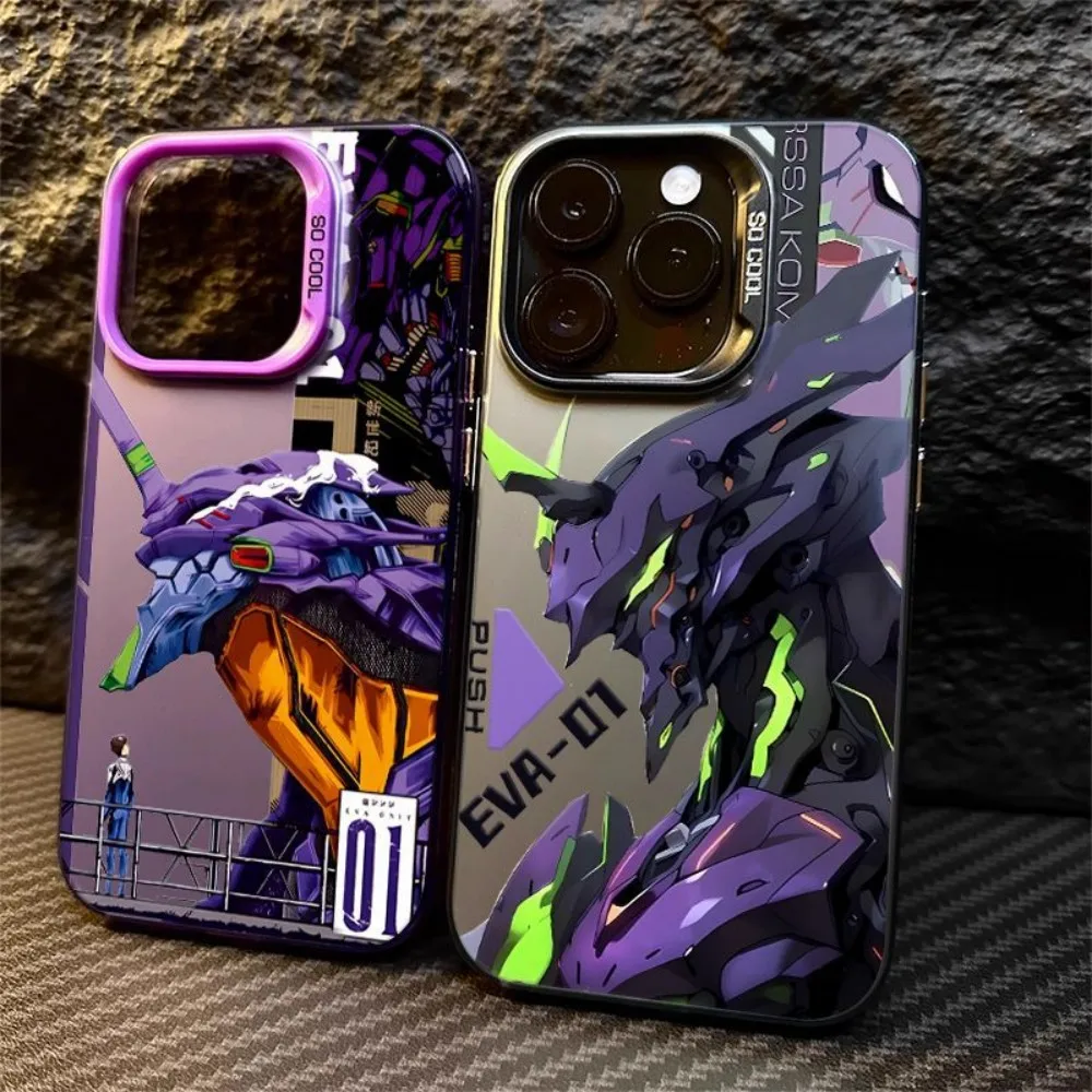 HOT Phone Case for Samsung Galaxy S26 S25 S24 S23 S22 S21 S20 Note20 FE Ultra Edge Plus 4G 5G Matte  EVAs Unit 01 MechaS Art