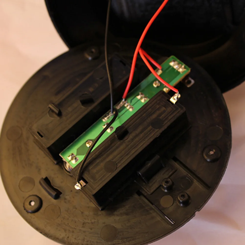 

4 Pcs Exterior Solar Fence Lights Wall Outdoor Lighting Water Proof Path Black for