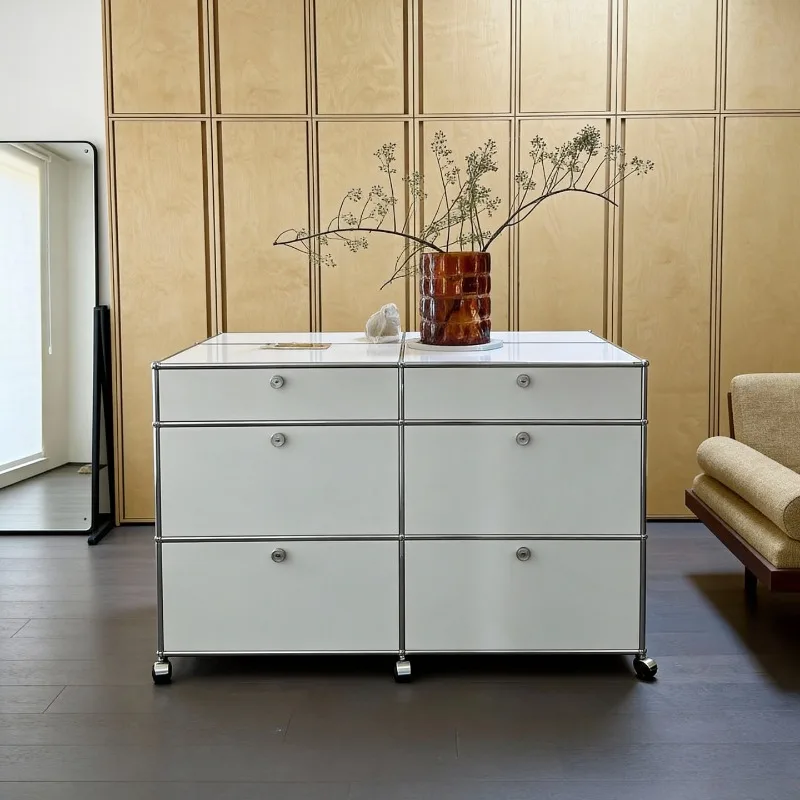 Floor-to-ceiling jewelry cabinet High-end villa cloakroom storage locker
